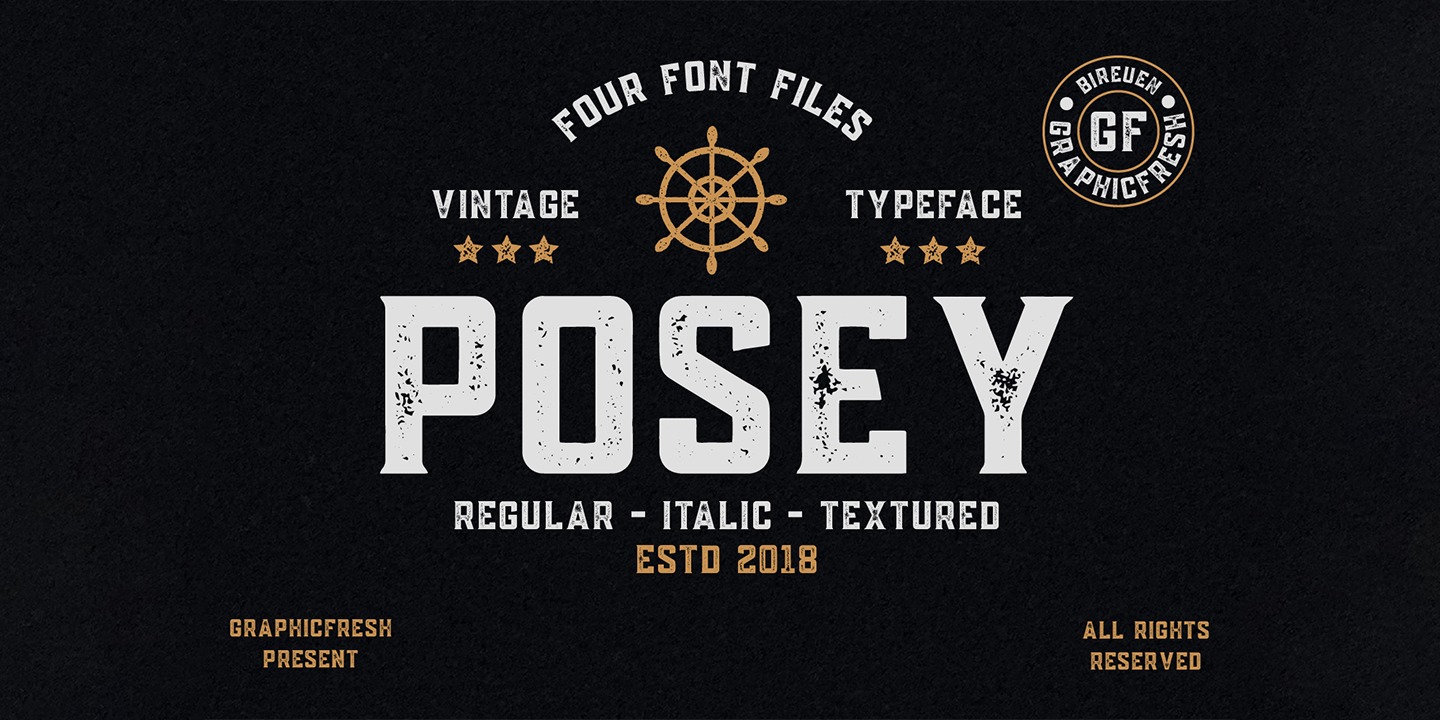 Font Posey